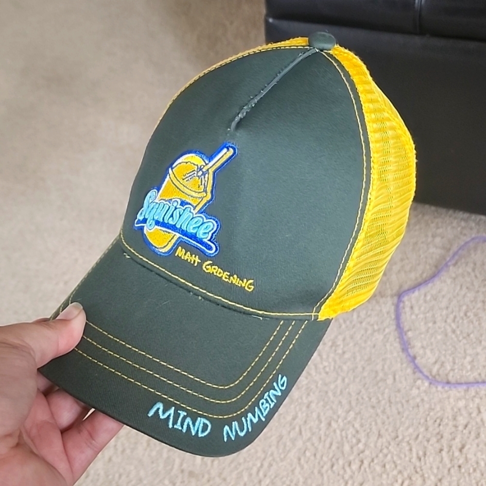 The Simpsons trucker hat embrodiered